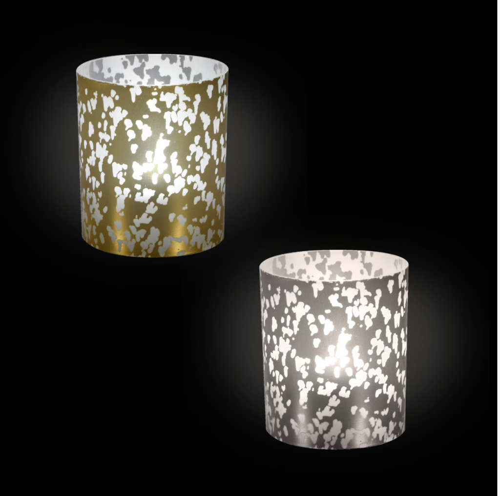 Metallic LED candles