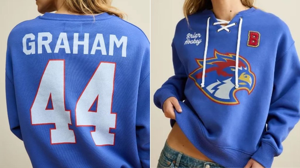 Off Campus Lace-Up Sweatshirt