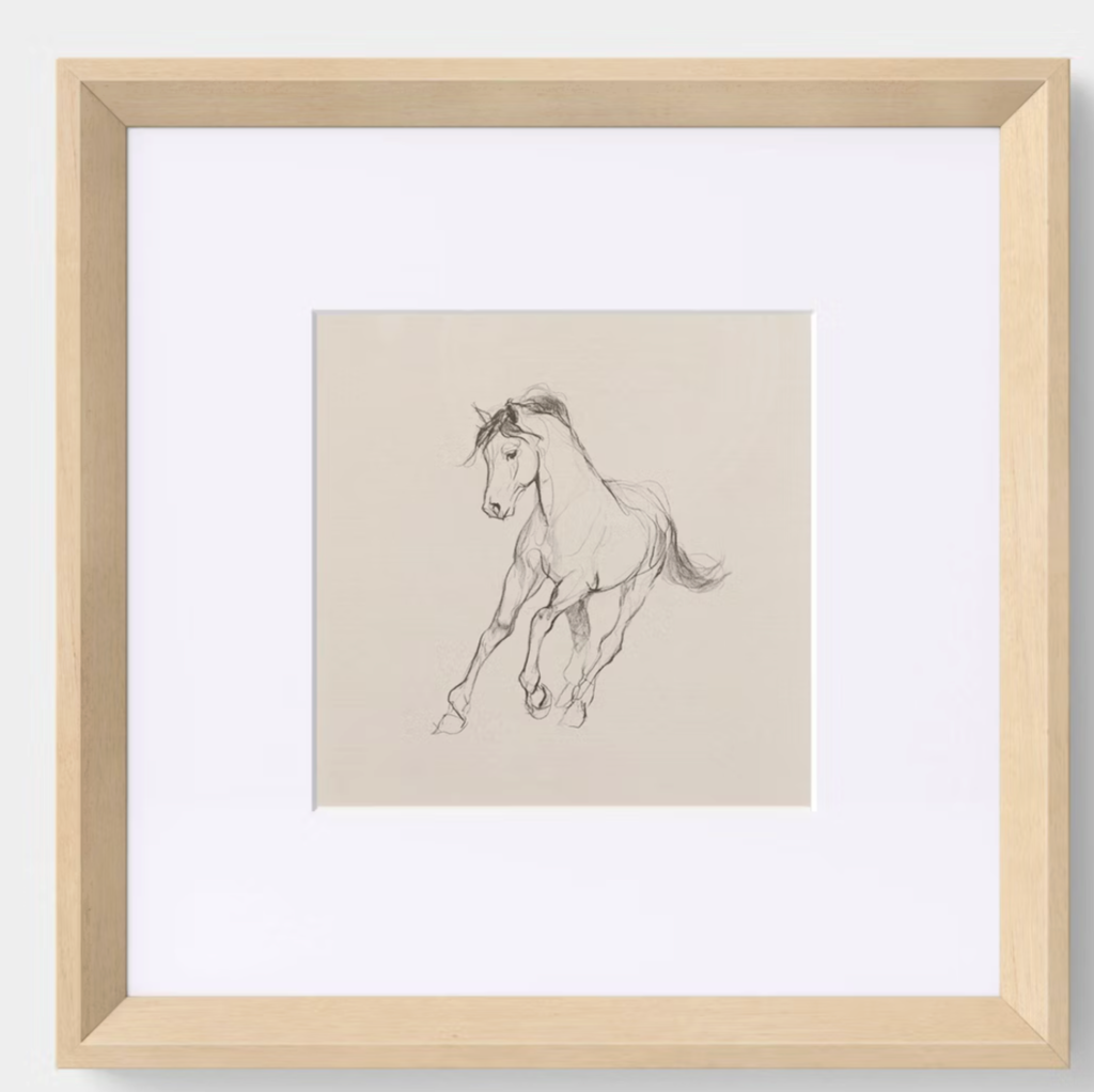framed wall art under glass at Target