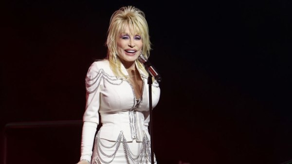 Dolly Parton at CMA Fest in 2024