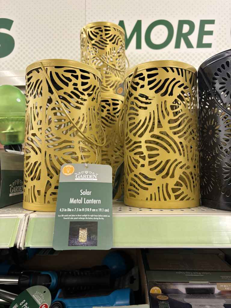 Dollar Tree solar lanterns