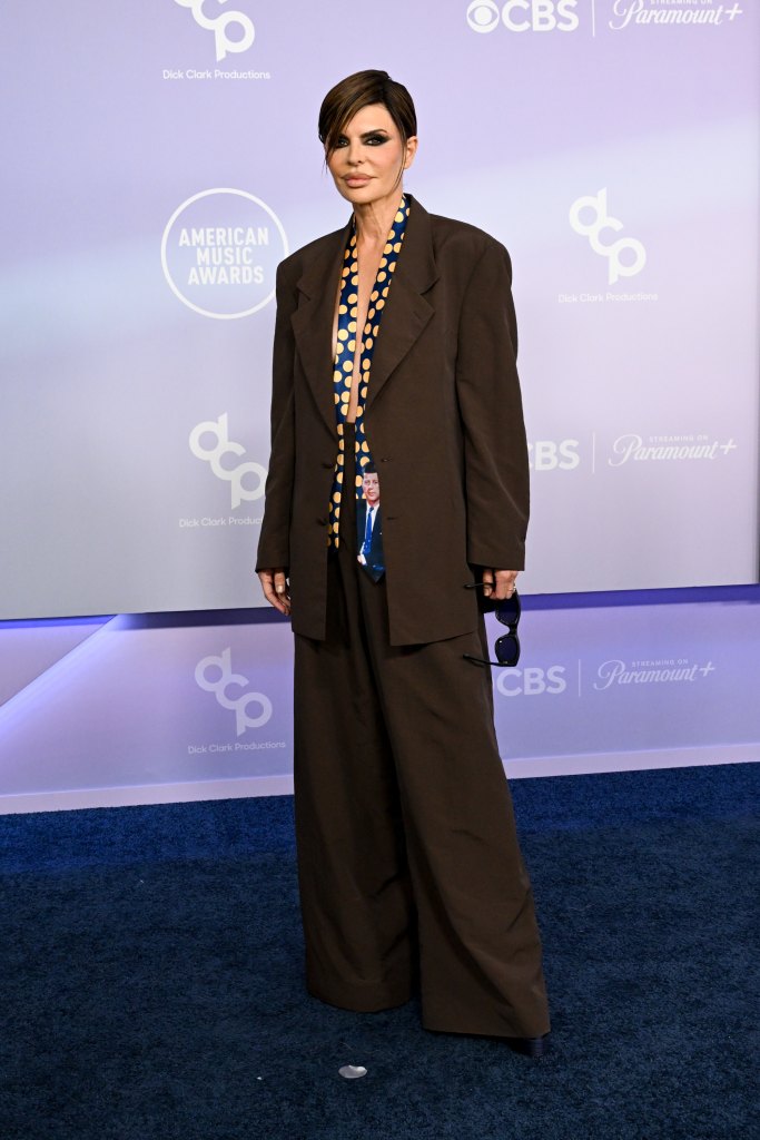 Lisa Rinna at The 52nd American Music Awards held at the MGM Grand Garden Arena on May 25, 2026 in Las Vegas, Nevada. (Photo by Gilbert Flores/Dick Clark Productions via Getty Images)
