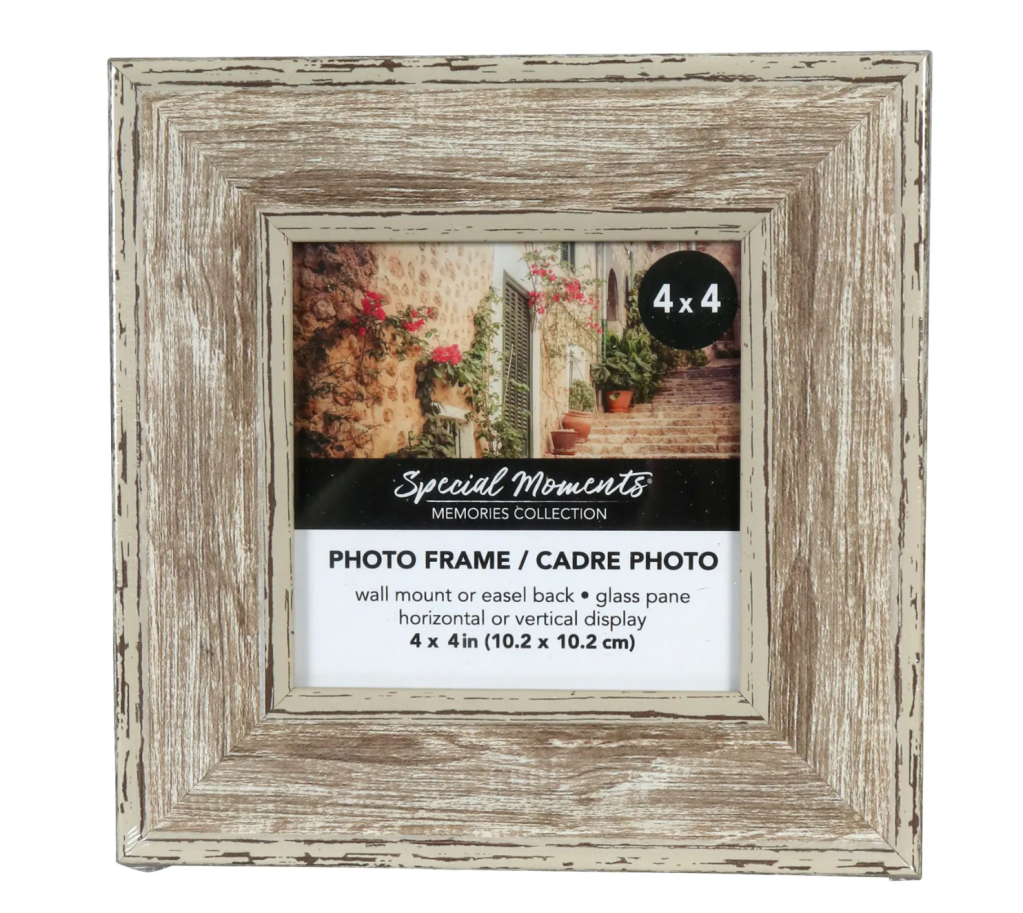Wooden photo frame