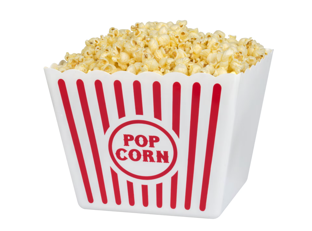 Popcorn tub