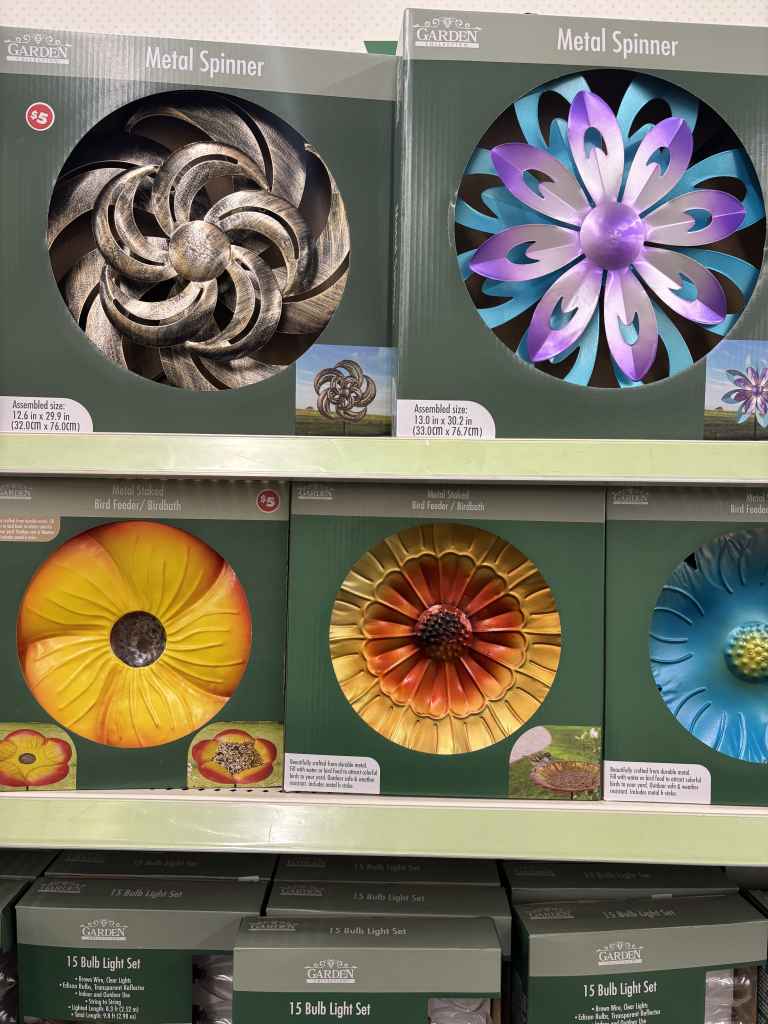 Dollar Tree wind spinners