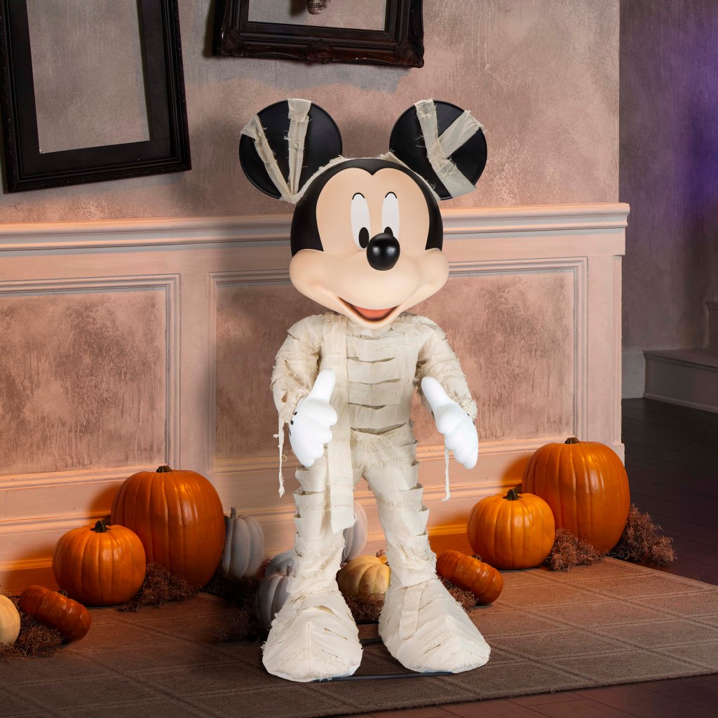 4-ft tall Life-Size Animated Mickey Mouse