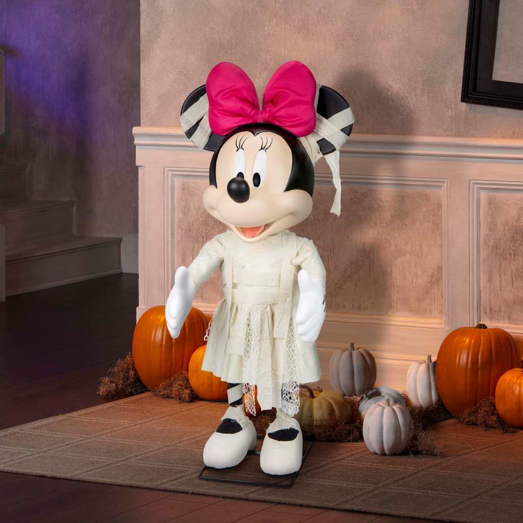 4-ft tall Life-Size Animated Minnie Mouse