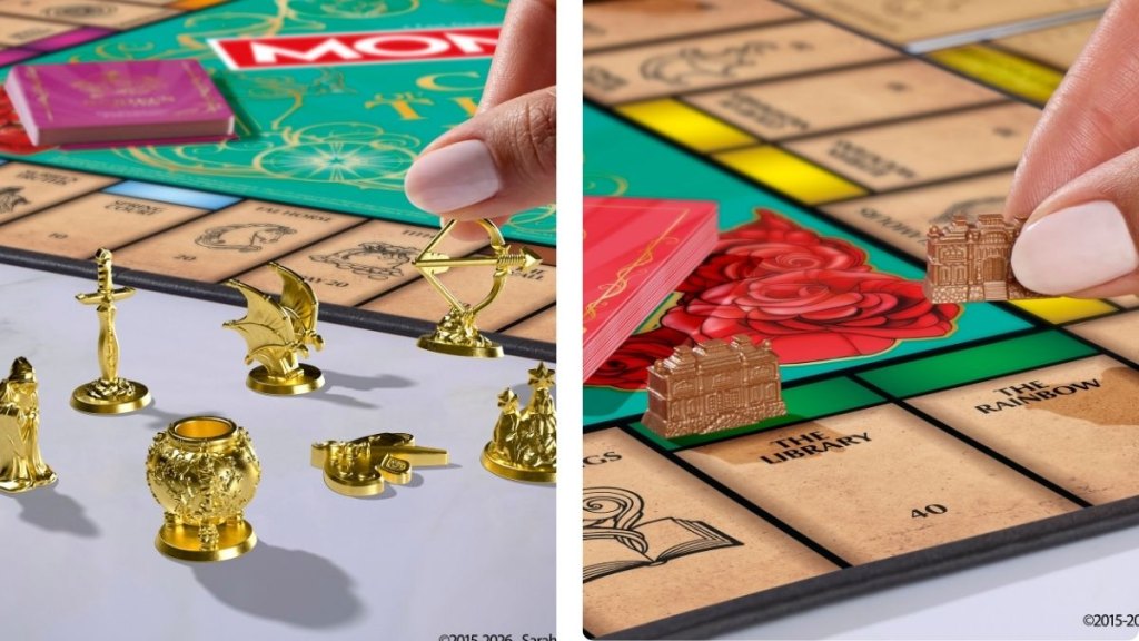 ACOTAR Monopoly Pieces