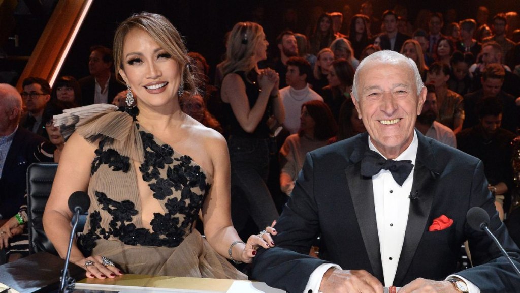 Carrie Ann Inaba and Len Goodman in 2019
