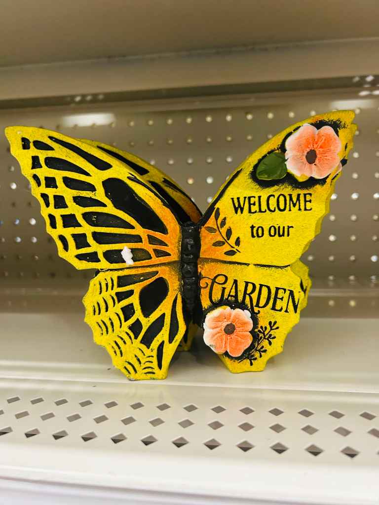 Butterfly statue