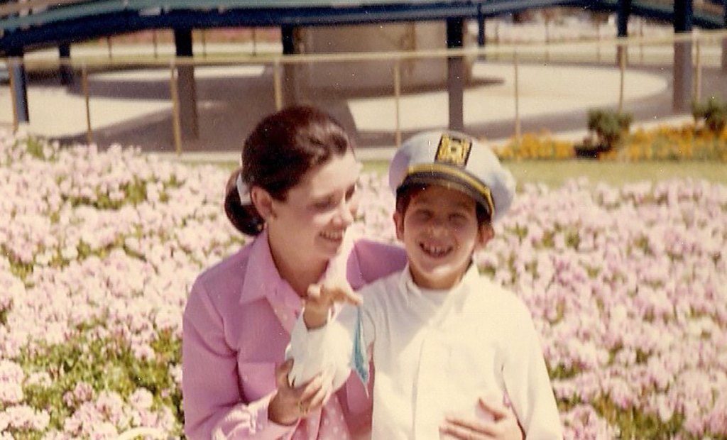 Elinor Donahue with a young Peter K. Ackerman