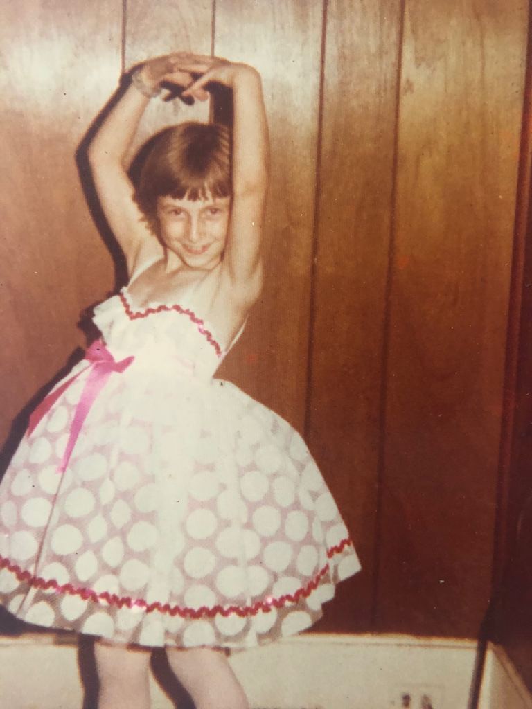 “Embrace who you are,” says Jo Dee, here at age 7.
