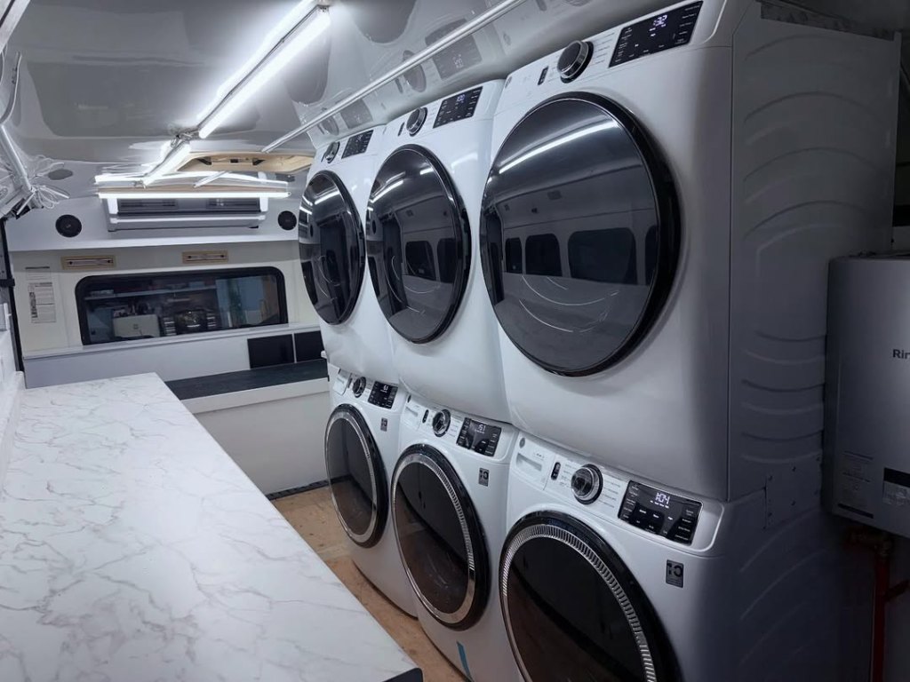Washing machines in the bus have changed folks lives