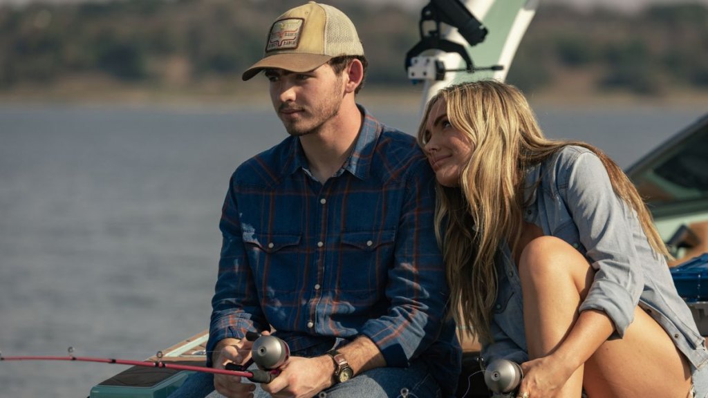 Finn Little and Natalie Alyn Lind in 'Dutton Ranch' Season 1 Episode 6