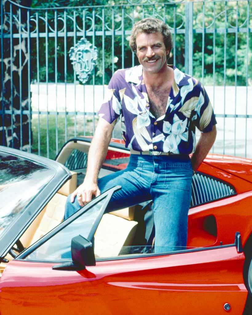 Tom Selleck, Magnum, P.I., circa 1985