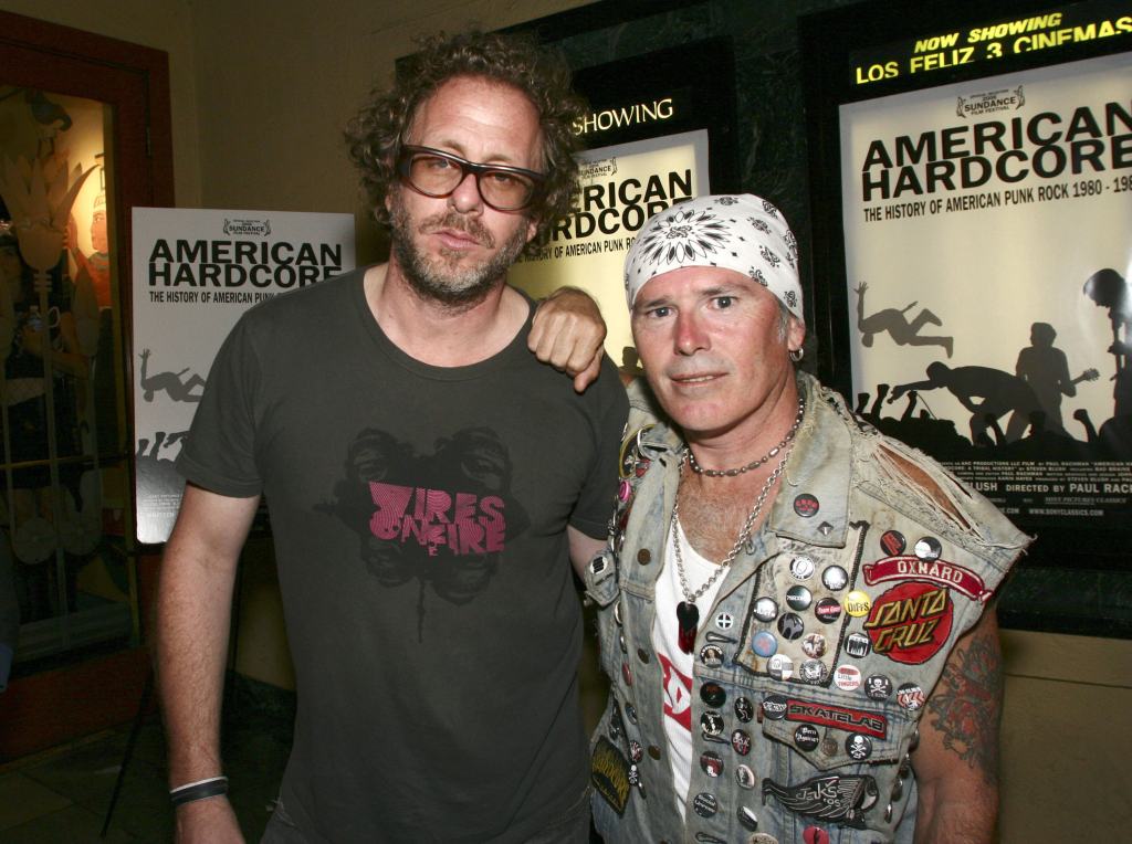 Zander Schloss of the Circle Jerks and Brandon Cruz