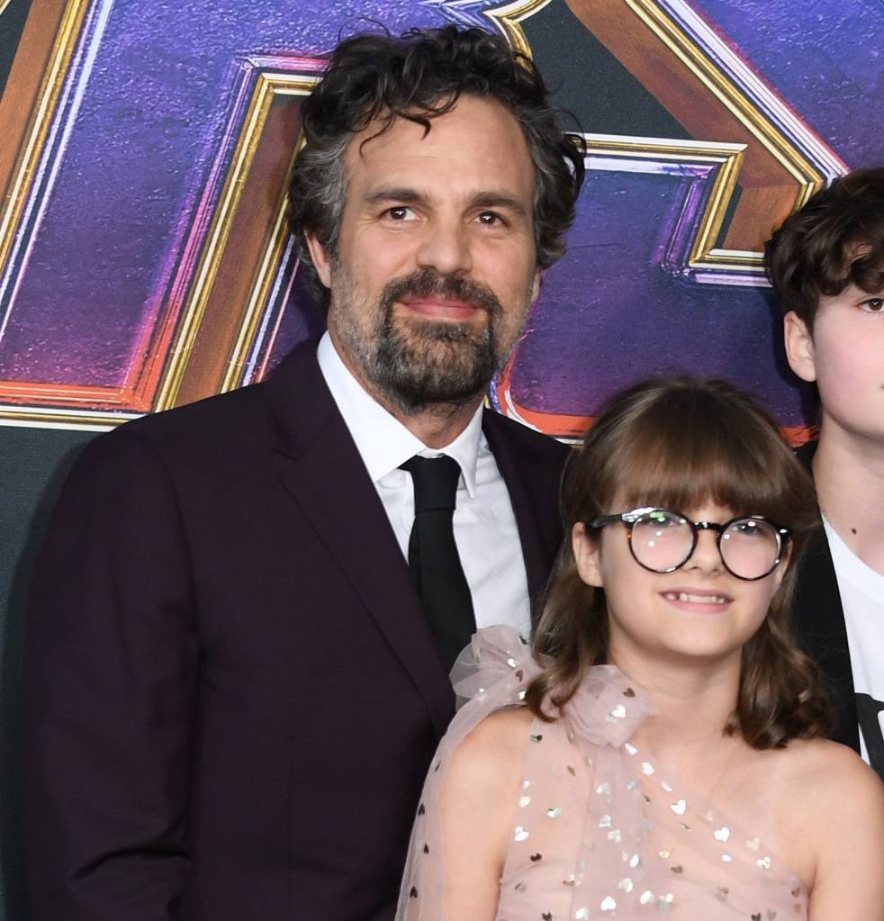 Mark Ruffalo, Odette Ruffalo, 2019
