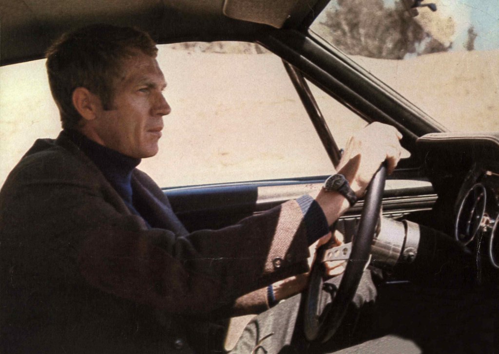 Steve McQueen in 1968's 'Bullitt' 