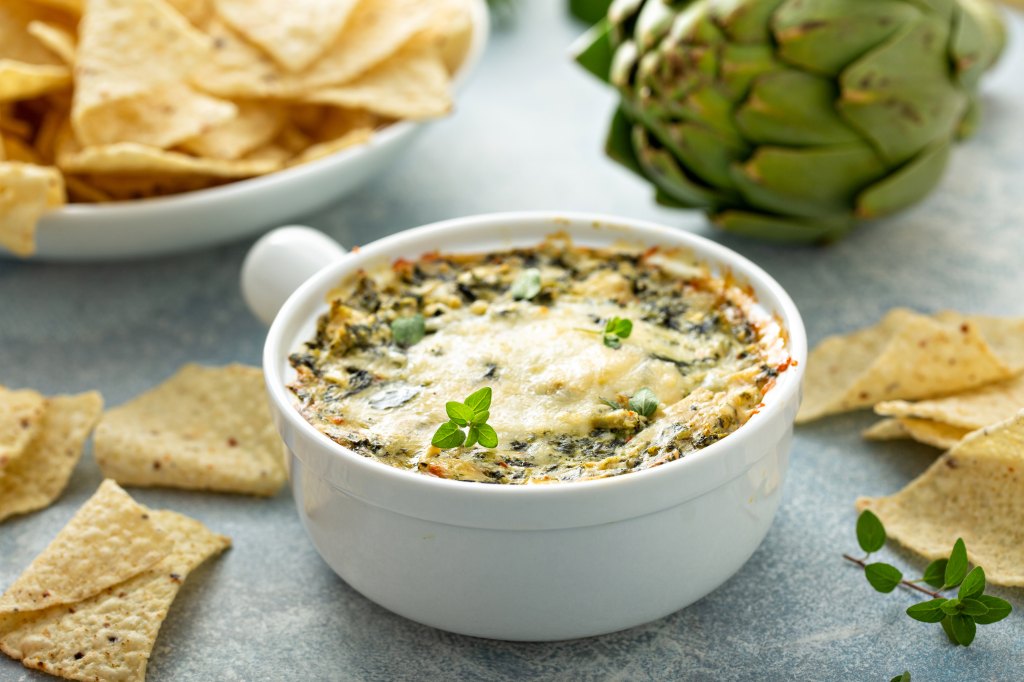Artichoke spinach dip