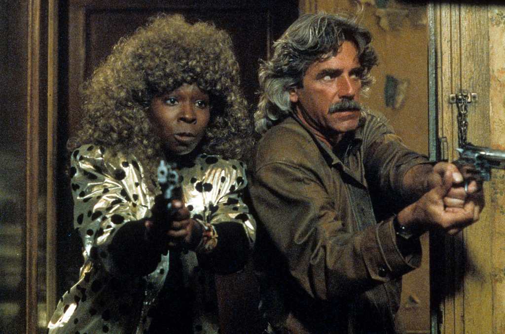 Whoopi Goldberg and Sam Elliott, Fatal Beauty, 1987