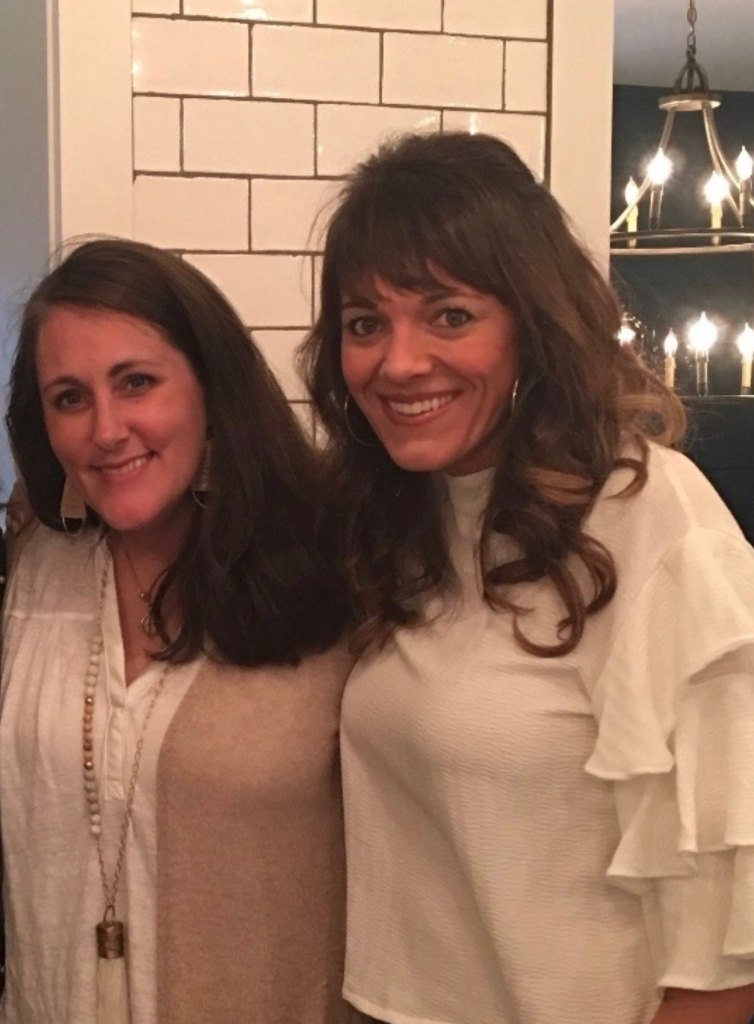 Rachel (right) and Suzanne (left) experienced the power of community together which inspired Rachel to start Never Alone Widows
