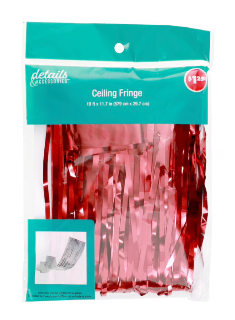 Ceiling fringe
