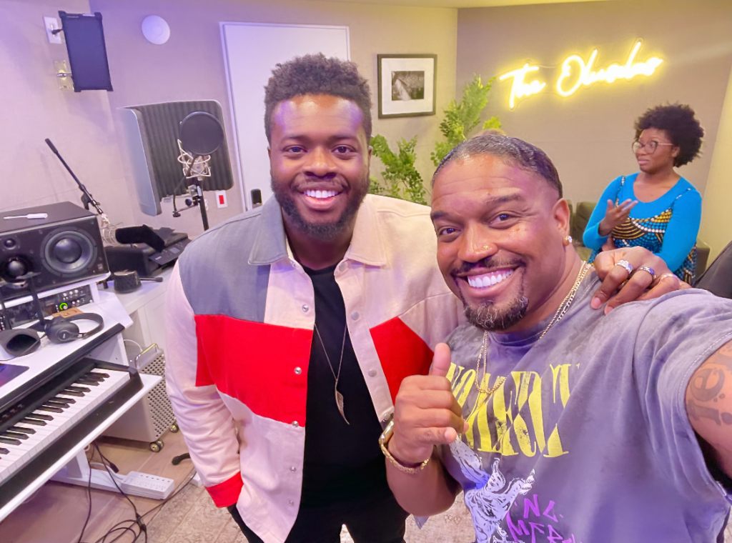 Kevin Olusola and Donovan Dee Donnell have bonded over their passion for helping others see how their faith can help them succeed