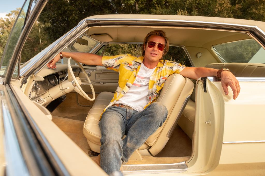 ONCE UPON A TIME IN HOLLYWOOD, Brad Pitt, 2019.