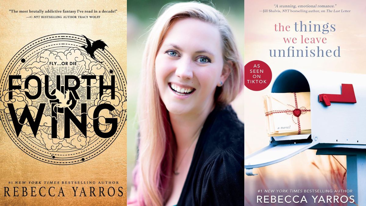 Rebecca Yarros Shares Thrilling Updates on ‘Fourth Wing' and ‘The Things We Leave Unfinished' Book Adaptations