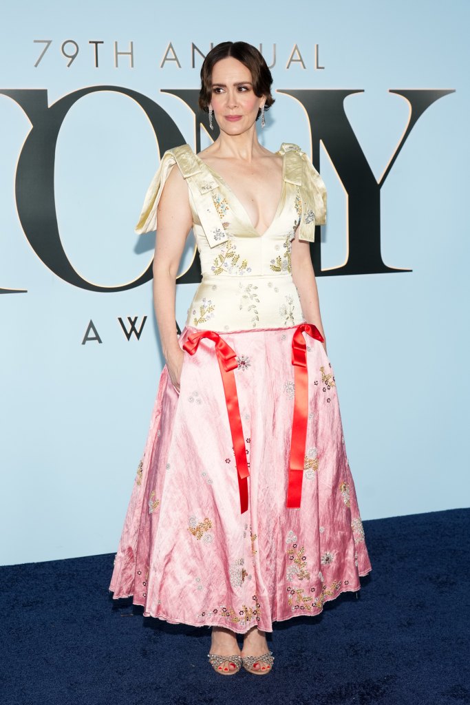 Sarah Paulson at The 79th Annual Tony Awards held at Radio City Music Hall on June 07, 2026 in New York, New York. (Photo by Adela Loconte/Variety via Getty Images)