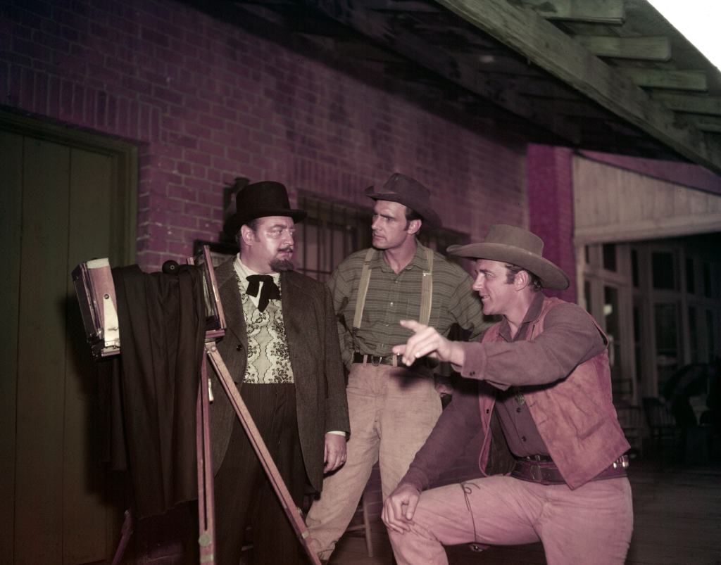 GUNSMOKE, Sebastian Cabot, Dennis Weaver, James Arness, 1955-1975