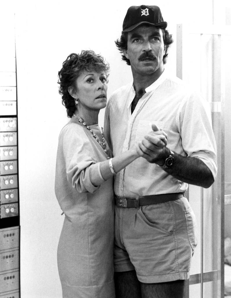 Carol Burnett, Tom Selleck, Magnum, P.I., 1988