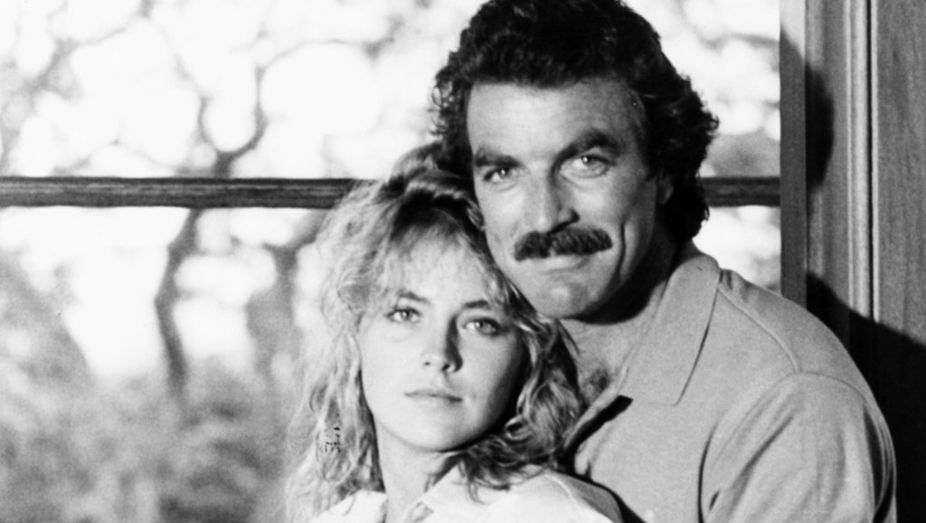 Sharon Stone, Tom Selleck, Magnum, P.I., 1984