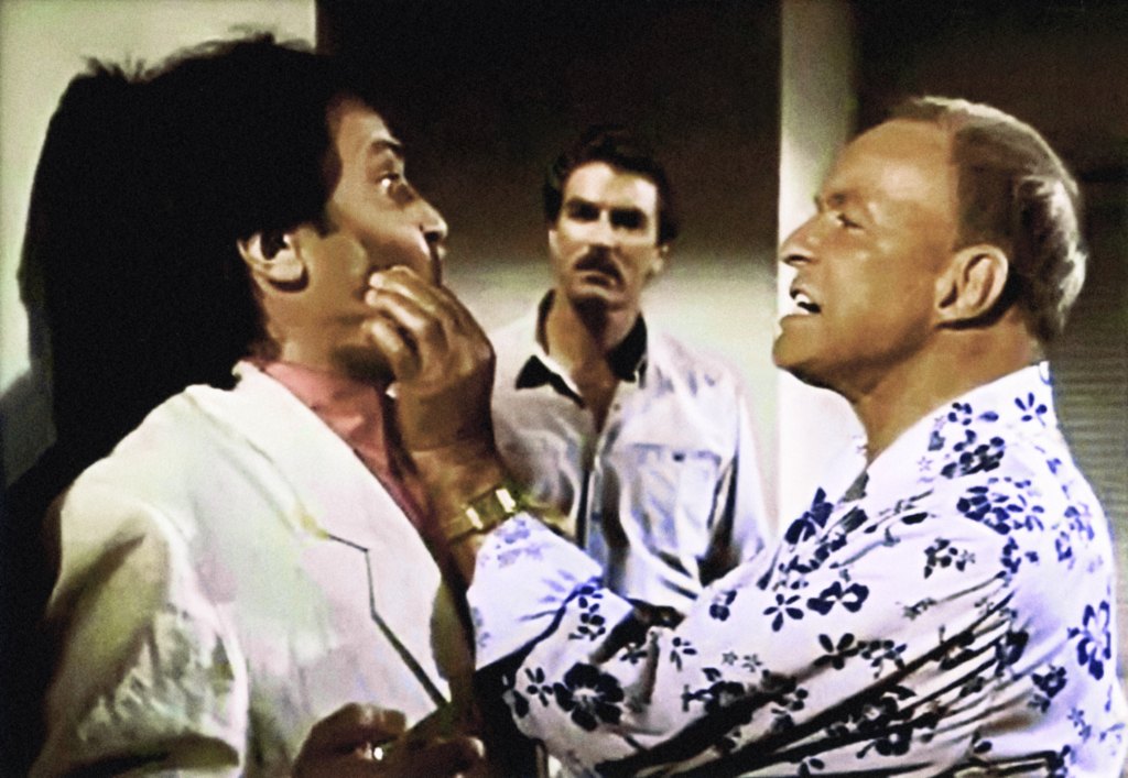 Tom Selleck, Frank Sinatra, Magnum, P.I., 1987
