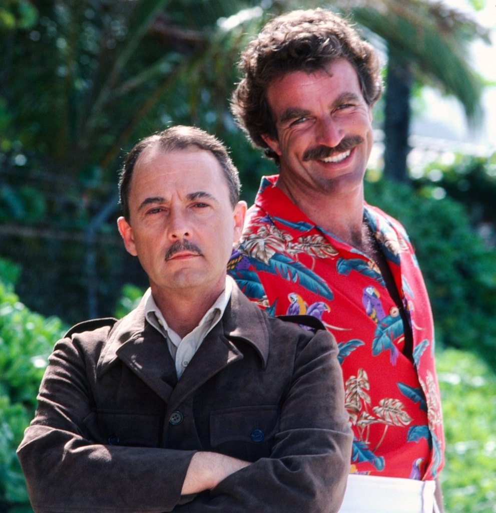 John Hillerman, Tom Selleck, Magnum, P.I., 1981