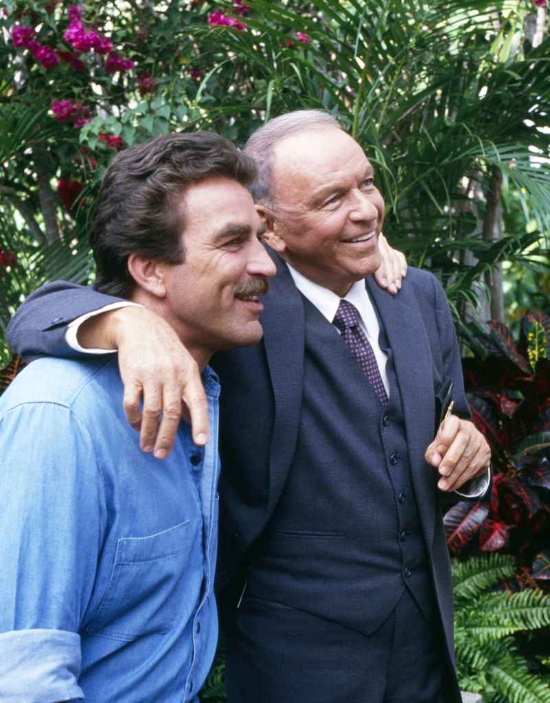 Tom Selleck, Frank Sinatra, Magnum, P.I., 1987