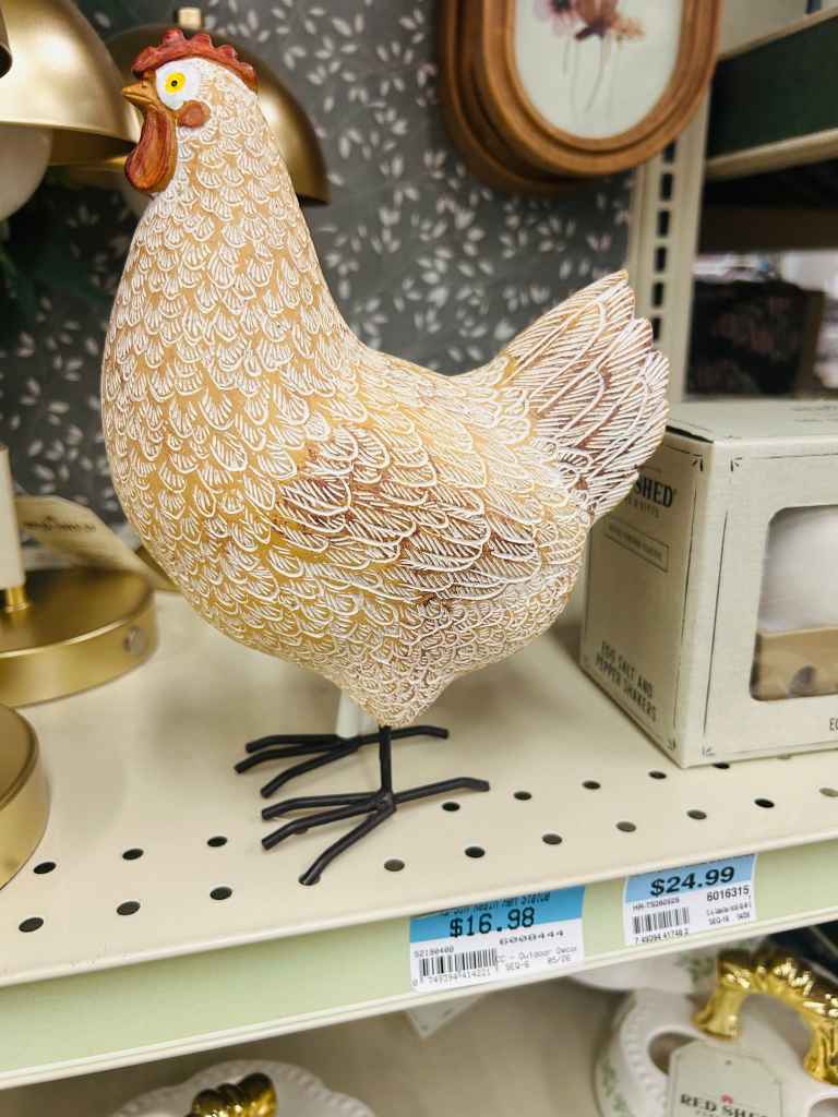 Chicken statue