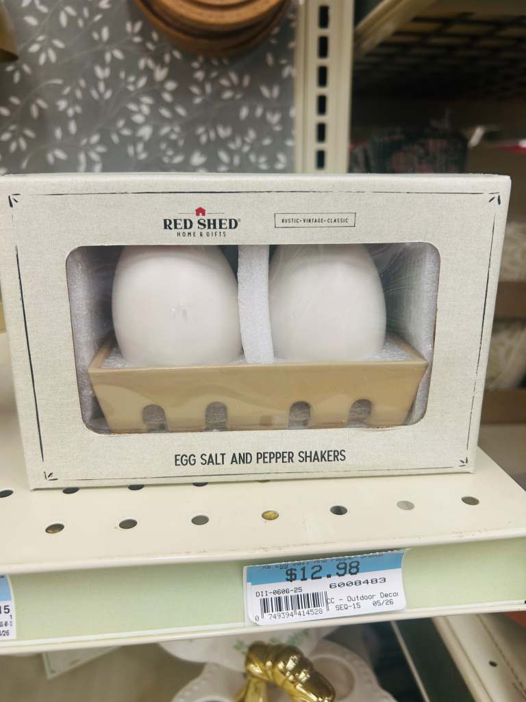 Salt and pepper shakers