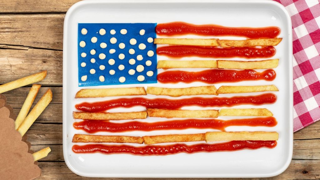 Usa Food flag