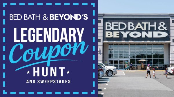 Bed Bath and Beyond Kicks Off Legendary Coupon Hunt