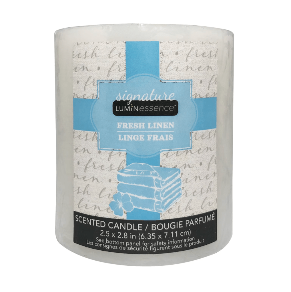 fresh linen candle