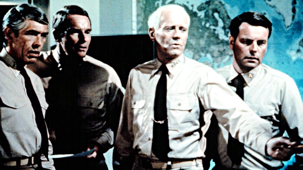 James Coburn, Charlton Heston, Henry Fonda, Robert Wagner, Midway, 1976