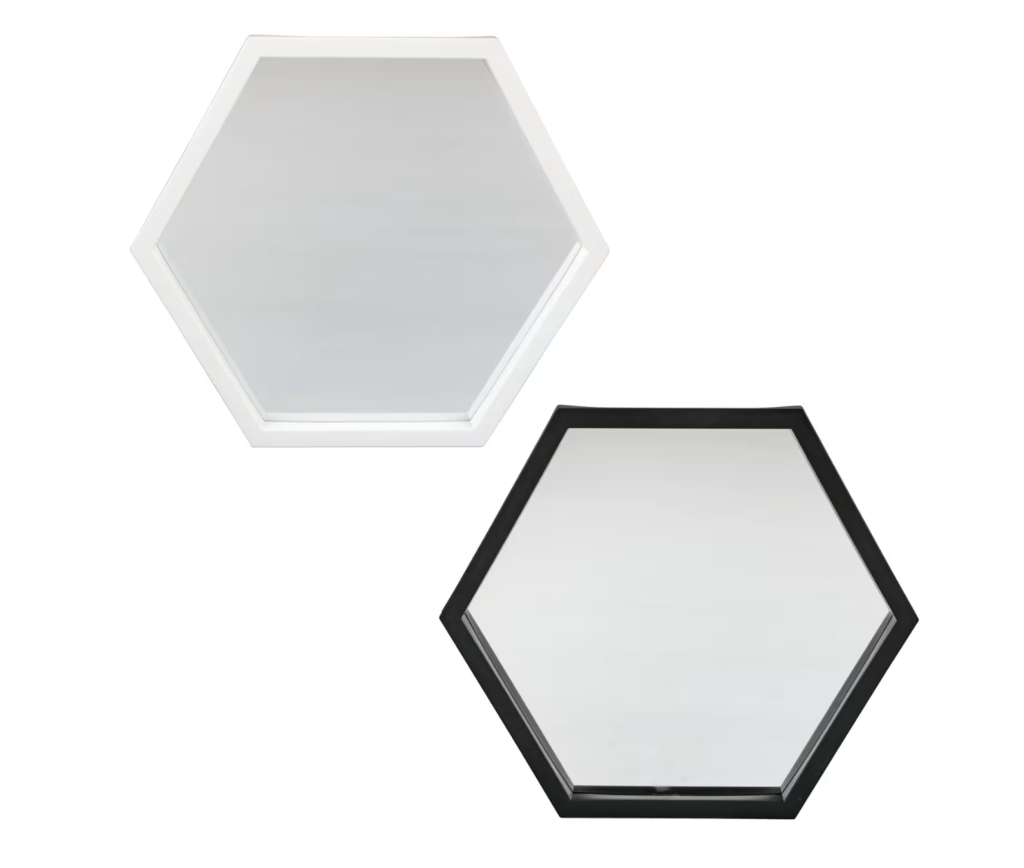 hexagon mirror