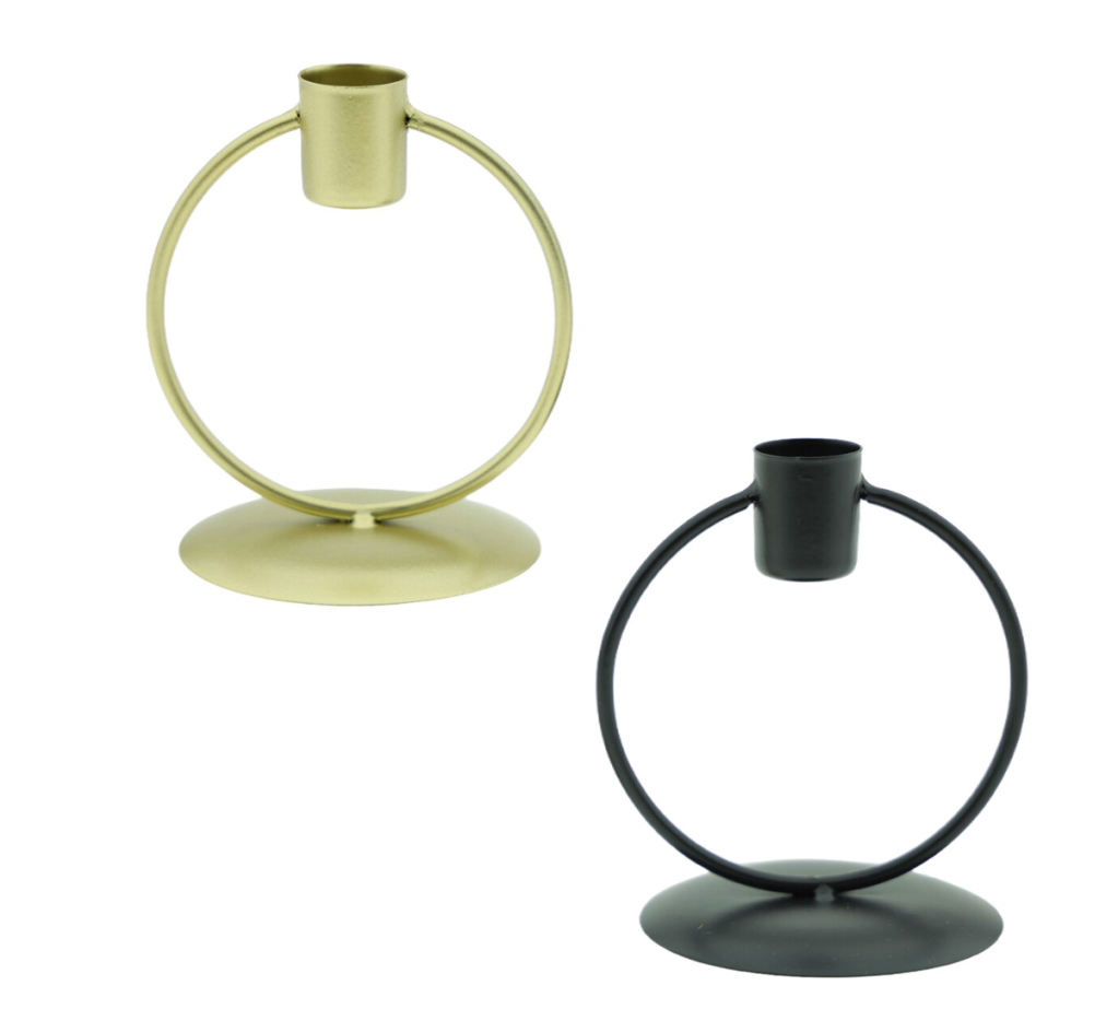 round candleholder