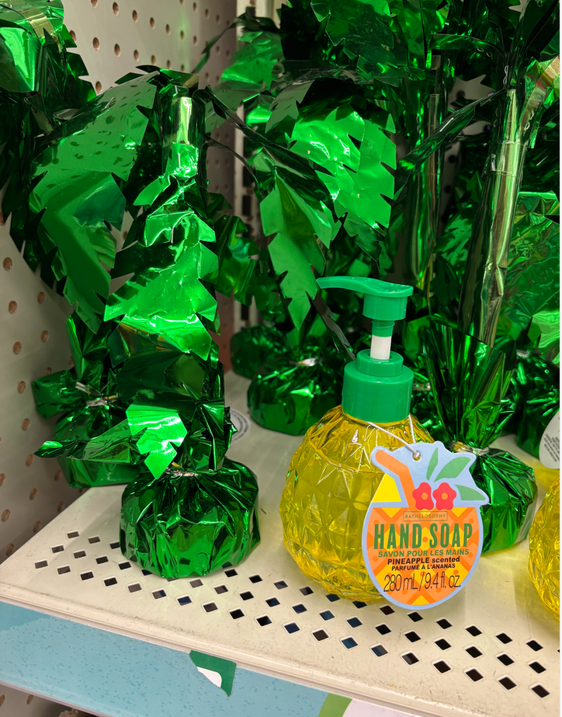 pineapple soap dispenser