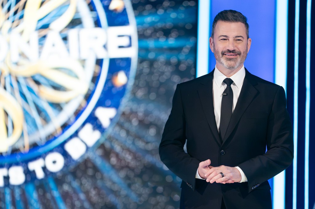 Jimmy Kimmel, host of 'Who Wants To Be a Millionaire,' 2024