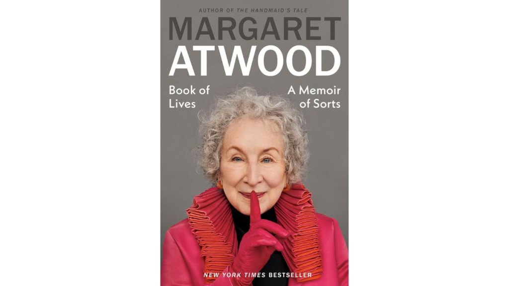 Book cover for Margaret Atwood's memoir 'Book of Lives'