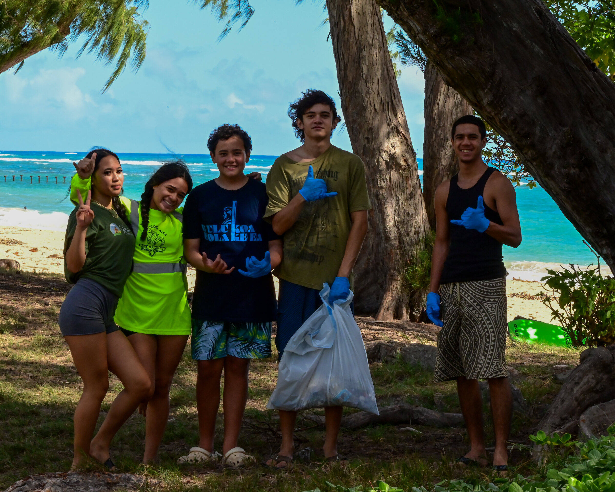 Aulani Fanene started Farm Kine Tings to help families in need in Hawaii