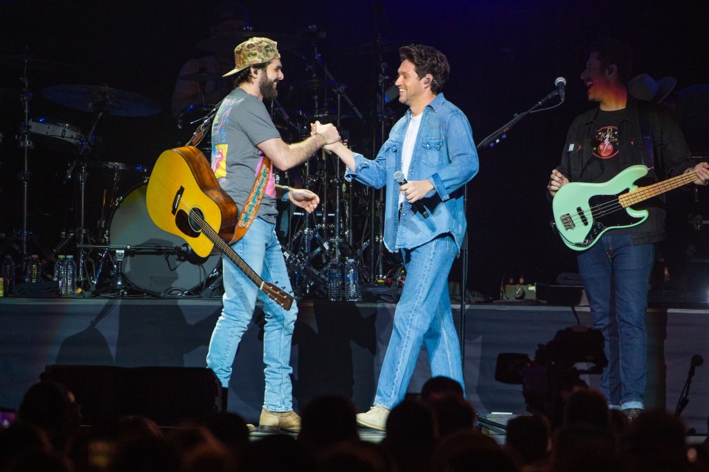 Thomas Rhett and Niall Horan