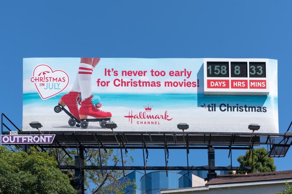 Hallmark billboard